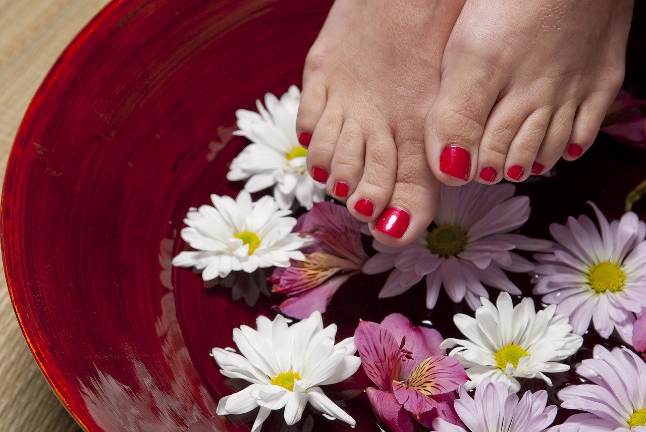 pedicure casalingo